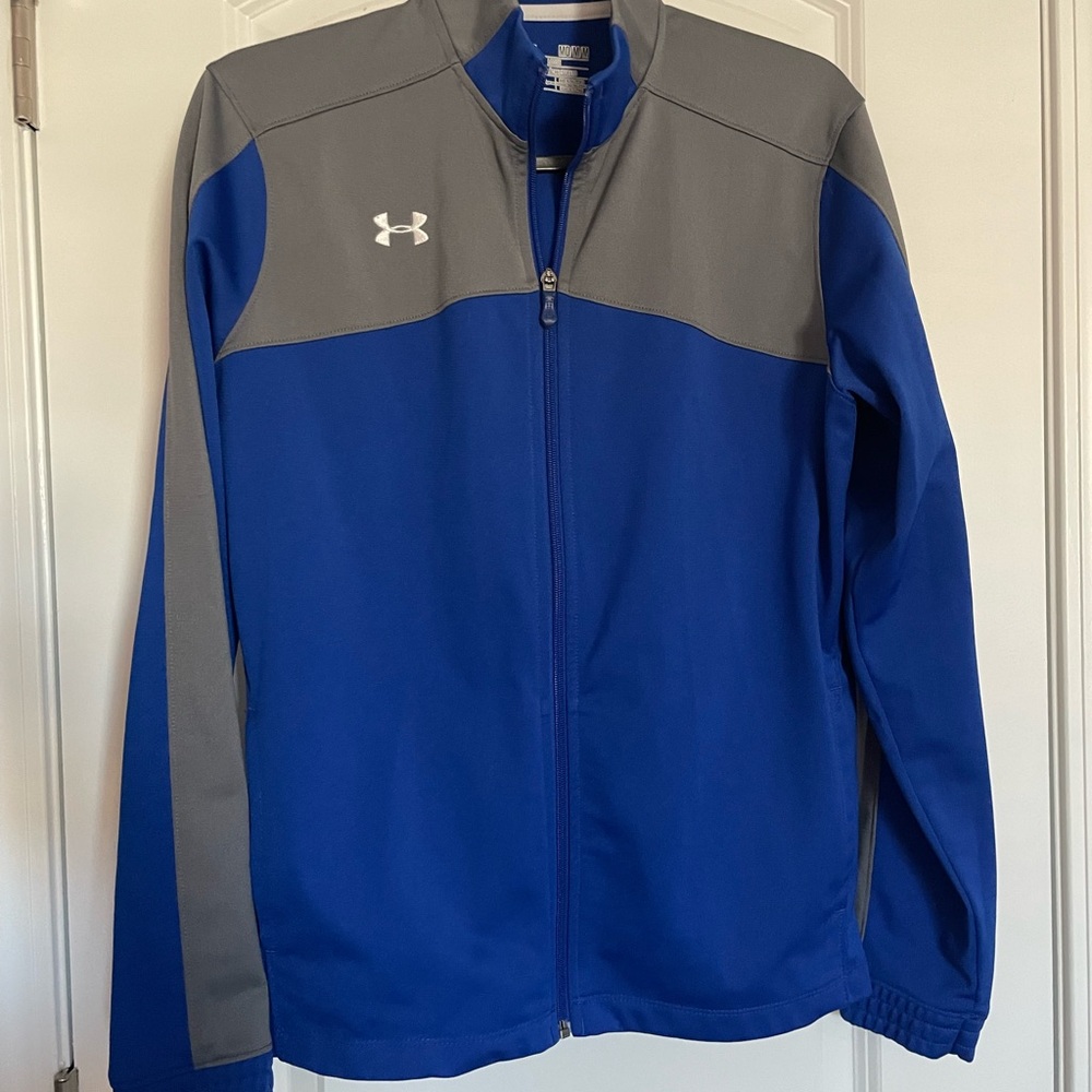 ❤️ Under Armour blue & grey zip up